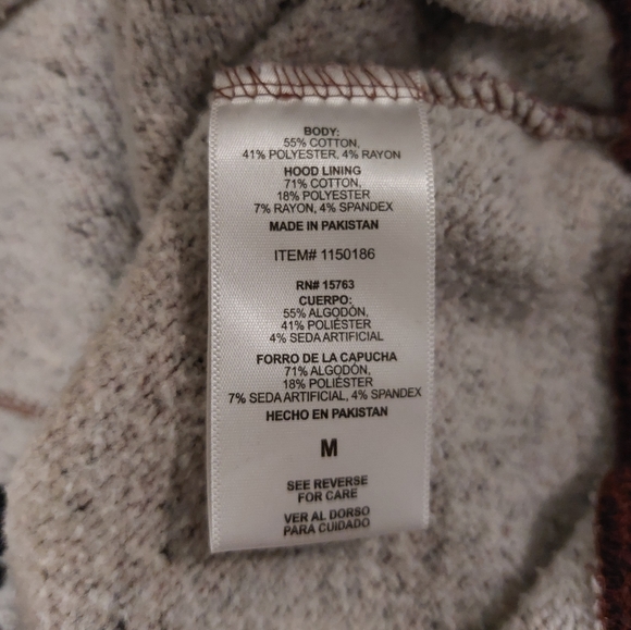 Champion Vintage Red Hoodie, Size medium - Picture 2 of 8